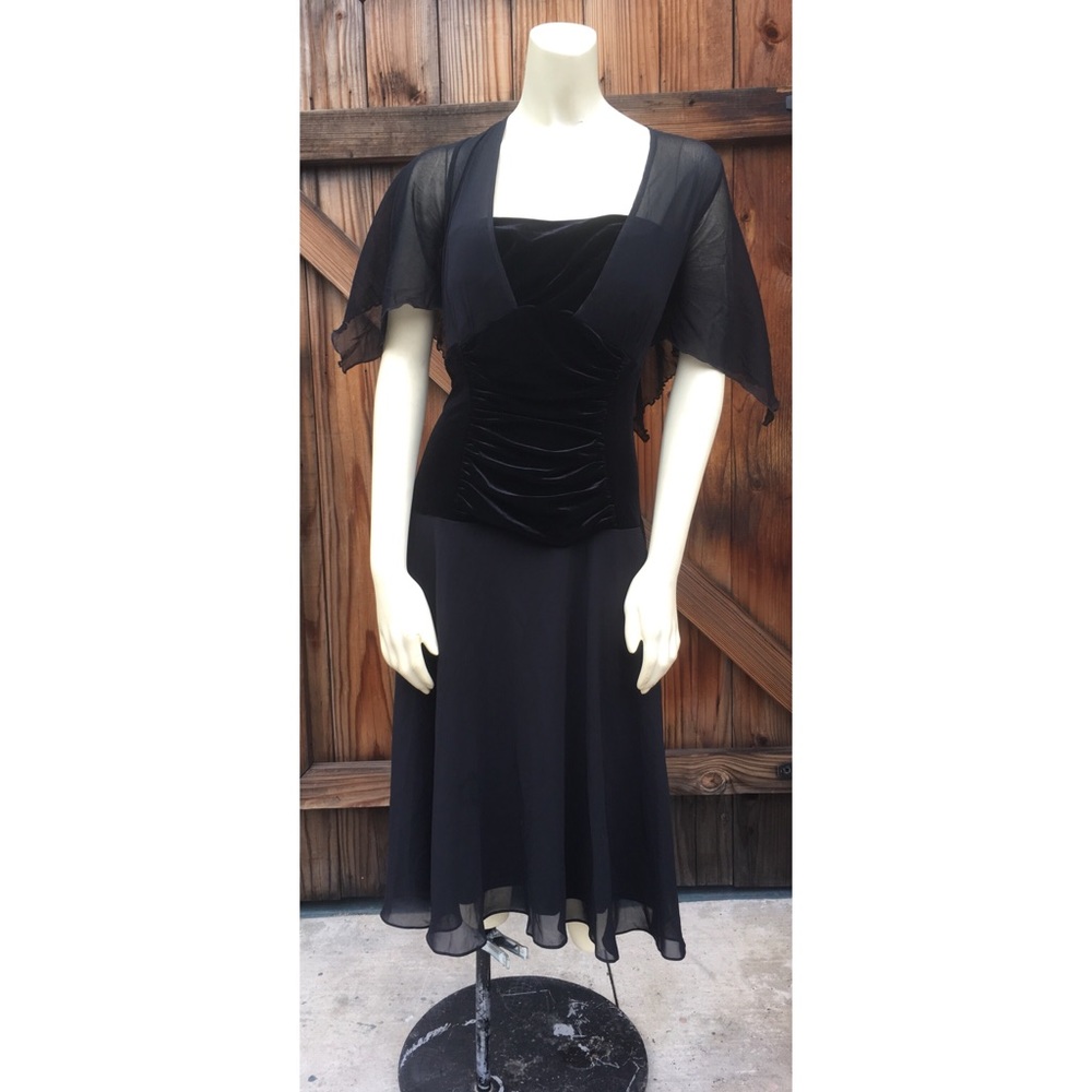 Vintage Sangria Evening dress